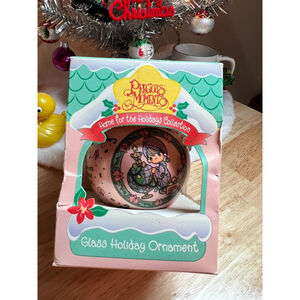 Vintage 1994 Precious Moments Christmas Ornament Home for the Holidays JOY